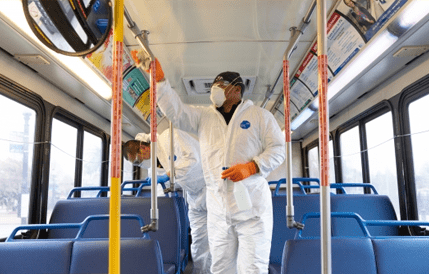 Bus Cleaning